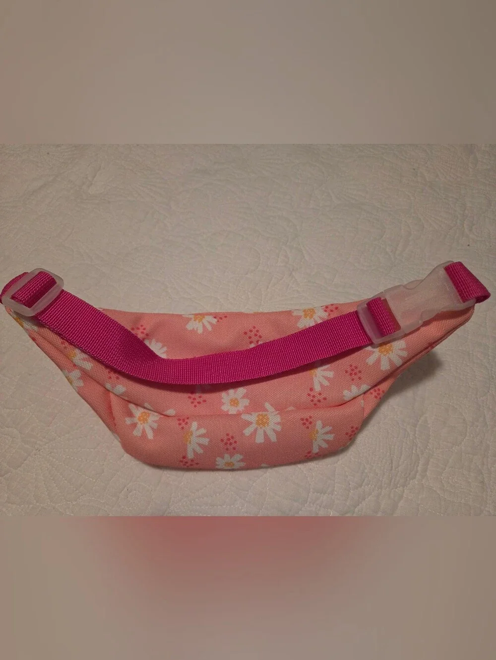 Kids Floral Pink Daisy Waist Bag